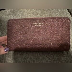 Kate Spade Continental Large Wallet Glimmer
